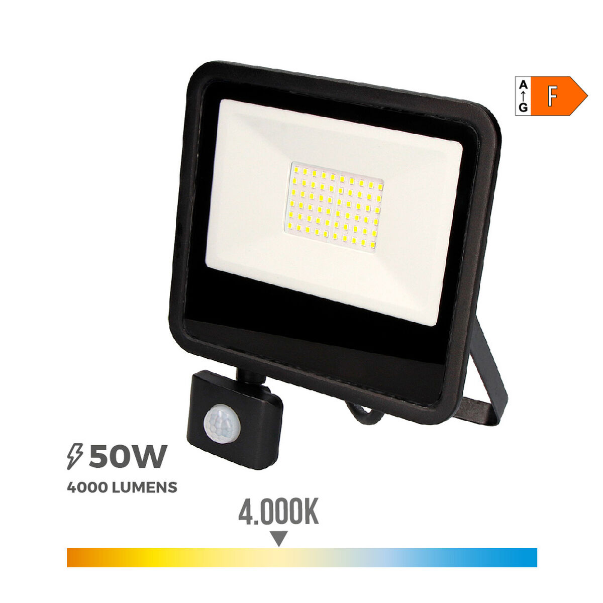 Reflektor projektor EDM 70358 Fekete F 50 W (4000 K)
